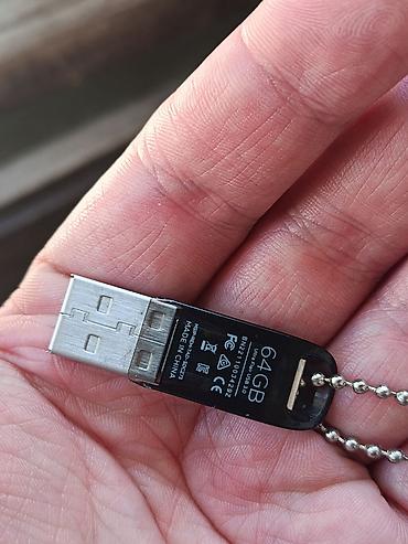 xarici hard disk: Flash kart Sandisk, 64 GB, USB 3.0, İşlənmiş — 2