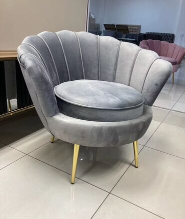 декоративная мебель: Кресло, Велюровая ткань