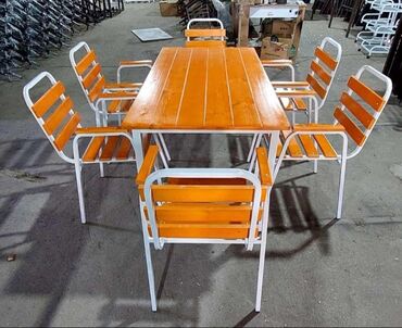 Masa və oturacaq dəstləri: Yeni, Açılmayan, Kvadrat masa, 4 stul — 17