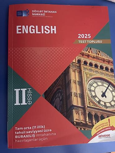 Testlər: İngilis dili Testlər 11-ci sinif, DİM, 2-ci hissə — 1