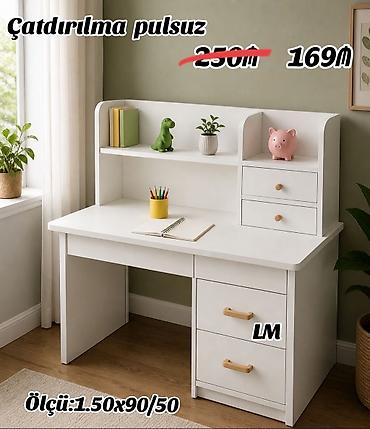 Digər mebel: *Yazı masası / iş masası* _*EMDİRİMLƏ*_ Qiymət : *169₼* ➡️Məhsul yeni — 1