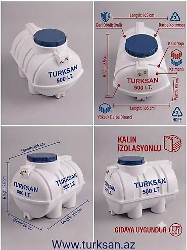 Baklar və çənlər: Türksan su çənləri – müxtəlif həcm və ölçülərdə yüksək keyfiyyətli — 3