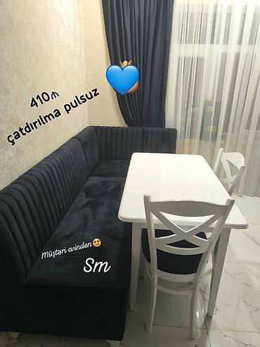 masa taxta: Künc divan və masa desti — 1