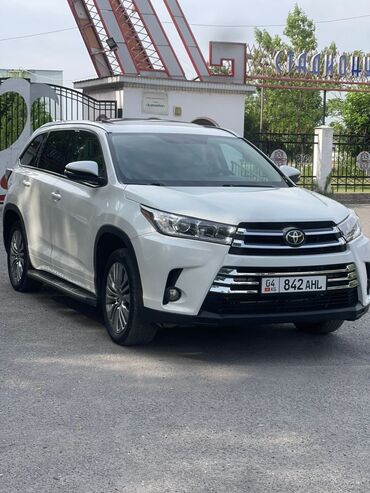 Toyota: Toyota Highlander: 2016 г., 3.5 л, Автомат, Бензин, Кроссовер