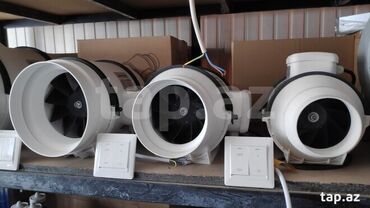 Havalandırma sistemləri: Havalandırma avadanlıqları – kanal və mərkəzdənqaçma ventilyatorları — 7