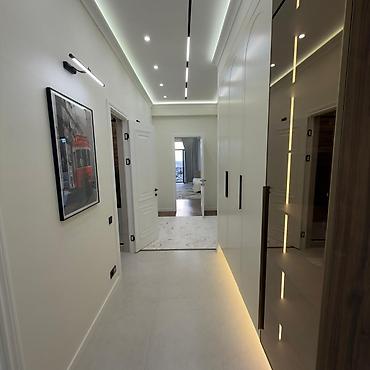 flat osh: 4 комнаты, 155 м², Асанбай мкр Элитка, 12 этаж, Дизайнерский ремонт — 4