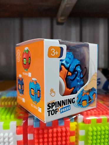 Игрушка «Spinning Top Press» (волчок-трансформер) - Тип: механический