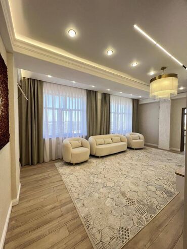каракол центр: 3 комнаты, 112 м², Элитка, 10 этаж, Евроремонт