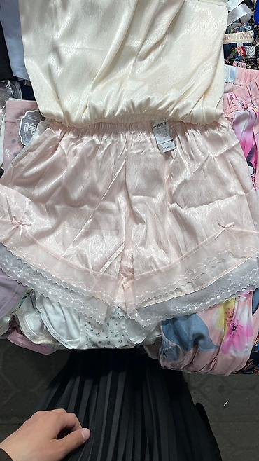 Шорты: Отдельные шорты Штаны Капри для дома Натуральная ткань Для заказа или — 11