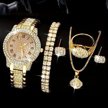 dior torbe prodaja: Poklon set za dame – sat i nakit - Elegantni ženski ručni sat sa — 5