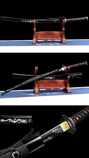 Коллекционные ножи: Катана Стальные Сувенирные Мечи Катаны из разных сталей (Порошковая — 5