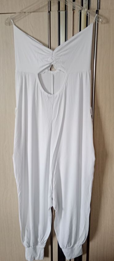 haljine i kompleti za punije osobe: M (EU 38), L (EU 40), Jednobojni, bоја - Bela