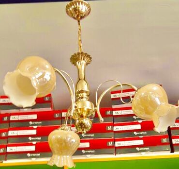 Çilçıraqlar: Çılçıraq, 3 lampa, Metal — 8