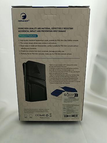 ps5 diski: HONCAM PS5 Slim (Disk versiyası) üçün konsol qapağı - Model: HONCAM — 2