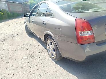 Унаа: Nissan Primera: 2002 г., 1.8 л, Кол менен иштөөчү, Бензин, Седан — 3