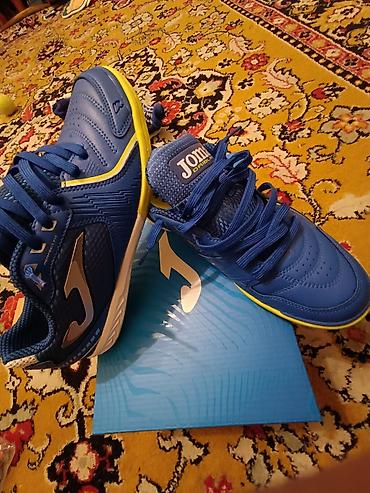 гандом: Мужские кроссовки, 39, Joma, Б/у, цвет - Синий, Платная доставка — 2