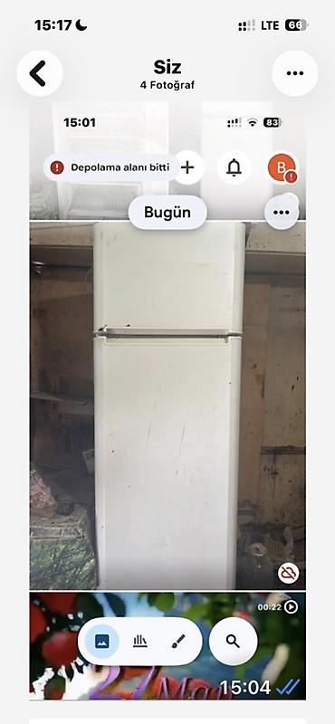 2 qapili soyuducu: İki kameralı məişət soyuducusu - Üst kamera: dondurucu bölmə - Alt — 3