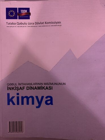 islenmis plansetlerin satisi: Kimya DİNAMİKA satılır, digər fənlər də var
20 manata alınıb