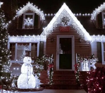 Ostali kućni dekor: Led zavesa za spoljnu i unutrašnju upotrebu Dužina : 3m- 1.800dinara — 15