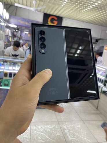 телефоне самсунг: Samsung Galaxy Z Fold 4, Новый, 256 ГБ, цвет - Серый, 2 SIM