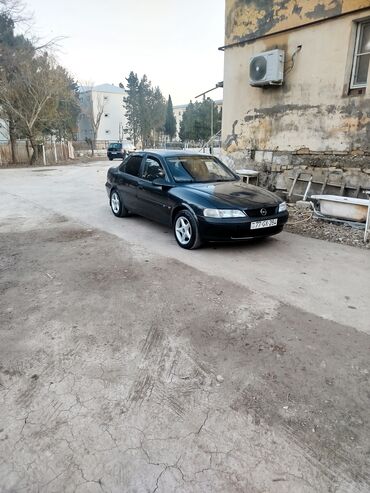 Opel: Opel Vectra B sedan - Kuzov: 4 qapılı sedan, qara rəng, arxa şüşə və — 2