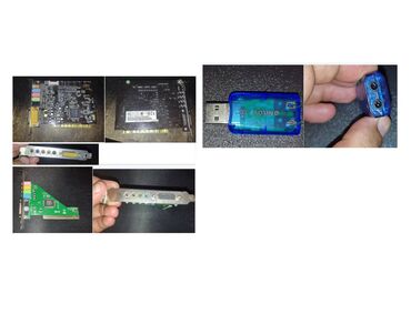 Башка комплектөөчүлөр: Звуковые карты PCI и USB -Звуковая карта SB0220 Creative Live! 5.1