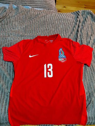 idman salvari: Futbolka, Nike, L, rəng - Qırmızı — 7