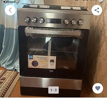 sunmile super blender: Комбинированная плита, Beko, Б/у, Напольная, Механическая — 1