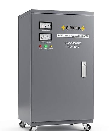 №: 5884 Məhsulun adı: Stabilizator Şimşek TESVC-30000VA/110-250V 30000 lalafo.az -da №: 5884 Məhsulun adı: Stabilizator Şimşek TESVC-30000VA/110-250V 30000