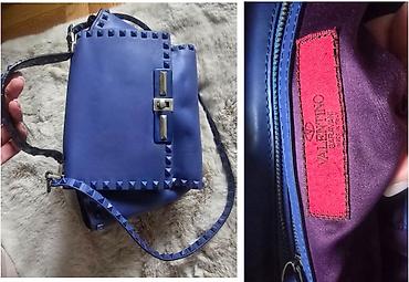 Torbe: Valentino Garavani Rockstud leather handbag. Valentino Garavani kozna — 9