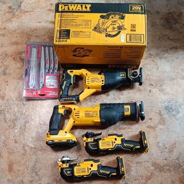 Перфораторы: Наборы dewalt сша дрель, импакт, сабелька, ренноватор, торцовка — 3