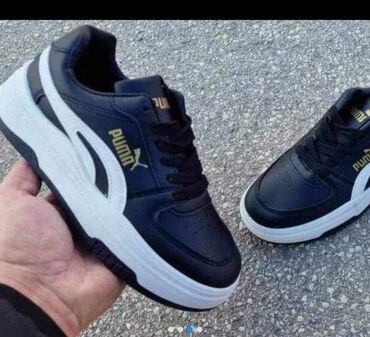 bele patike i odelo: Puma, 41, color - Black