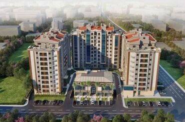 квартиры в рассрочку: 2 комнаты, 59 м², Элитка, 3 этаж, Дизайнерский ремонт