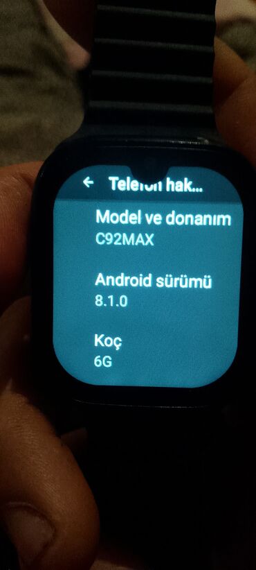 Smart saatlar: İşlənmiş, Smart saat, Smart, Sensor ekran, rəng - Qara -da lalafo.az — 19 Smart saatlar: İşlənmiş, Smart saat, Smart, Sensor ekran, rəng - Qara — 19