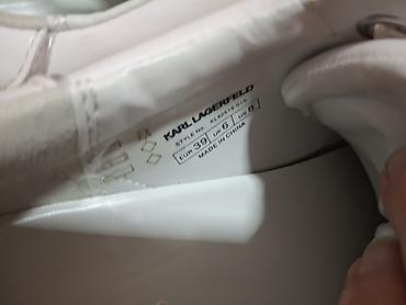 Patike: Karl Lagerfeld ženske patike – model KL62818-05 nove samo probane - — 3