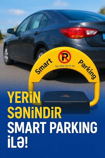 Quru inşaat materialları: Smart Parking – avtomobil dayanacaq yerinizi qoruyan ağıllı baryer