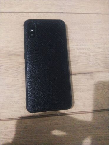 телефон токмаке: Xiaomi, Redmi 9A, Б/у, 32 ГБ, цвет - Черный, 1 SIM, 2 SIM