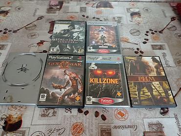 tomb raider: PlayStation 2 Slim komplekti - Konsol: Sony PlayStation 2 Slim (qara) — 2