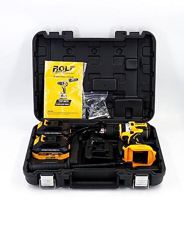 brushless: Дрель-шуруповерт аккумуляторная ROLF Доставка по всему региону КР — 4