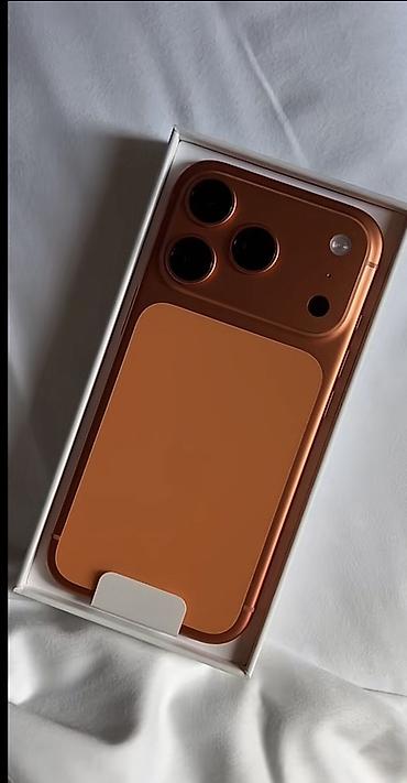 iphon 14 pro max: IPhone 17 Pro, 256 GB, Narıncı, Barmaq izi, Face ID — 4