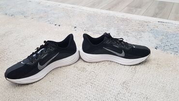 обувь для бега: Эркектердин кроссовкасы, 45, Nike, Жаңы, түсү - Кара, Акысыз жеткирүү