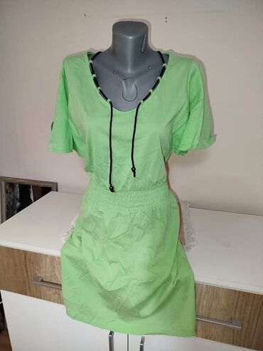 Haljine: One size, bоја - Šareno, Oversize, Kratkih rukava — 9