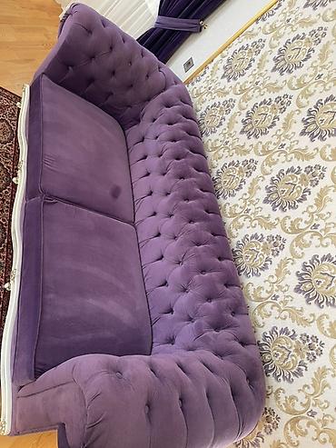 salon divanları: Divan, İşlənmiş, Açılmayan, Bazasız, Vеlur parça — 6