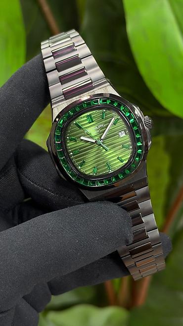 qaş daş: Yeni, Qol saatı, Patek Phillipe, rəng - Qara — 6