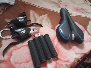 Велозапчасти: Грипсы пара 300 сом переключатель 1200 сиденья 1000 сом 1500 сом 2000 — 1