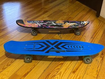 Nərdlər: Skateboard dəsti – 2 ədəd - Model: klassik dörd təkərli skeytbordlar