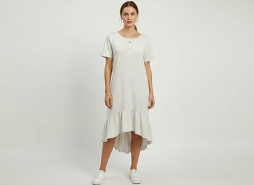 sukienki dla babci allegro: Women`s dress, size M