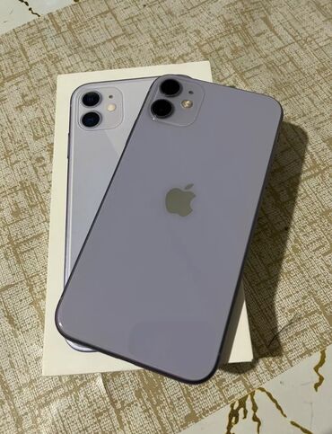 ucuz telefonlar işlənmiş: IPhone 11, 64 GB, Deep Purple, Face ID