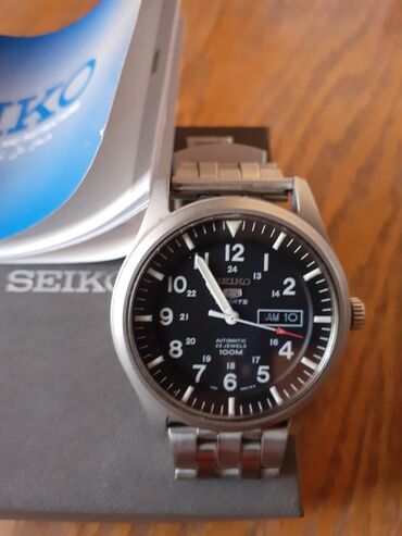 мужская часы: Продаю часы Seiko( настоящие, мех.) 200$, отл.сост