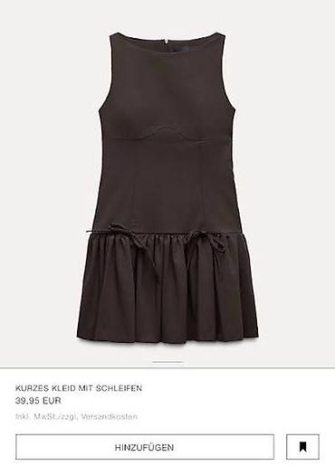 платье зара: Короткое платье Платье ZARA, размер S 🤎 Б/у, в отличном состоянии — 2